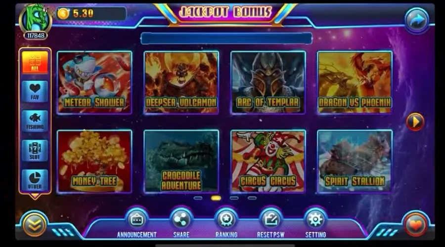 river monster platform screenshot