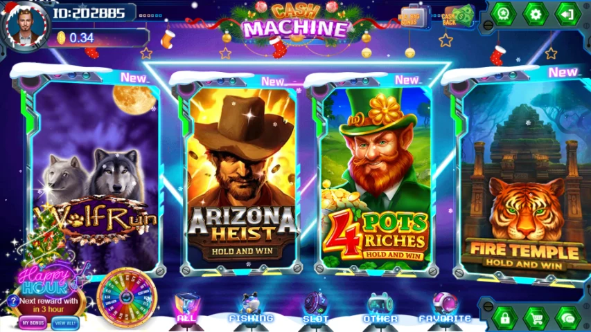 cash machine platform screenshot