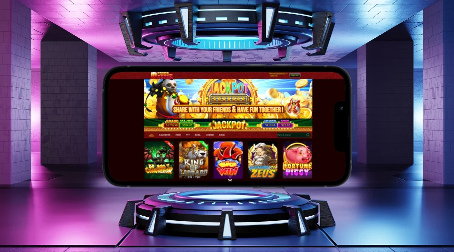 panda master platform mockup