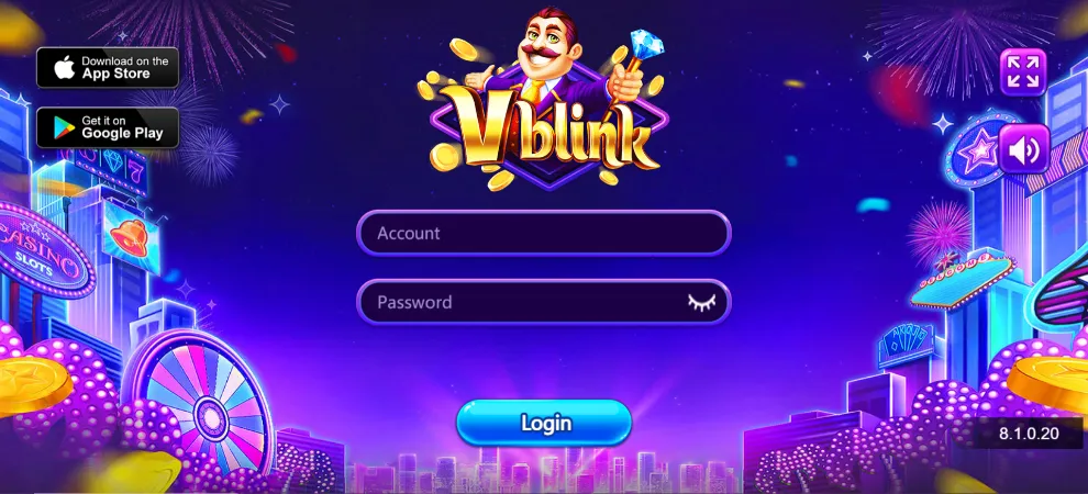 vblink platform login page