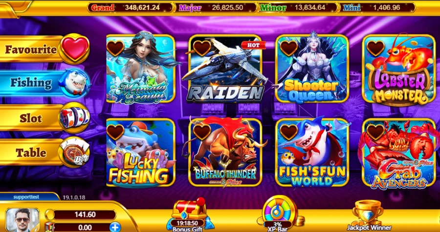 ultra panda platform screenshot
