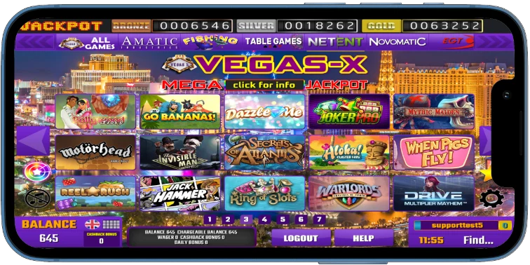 vegas x login