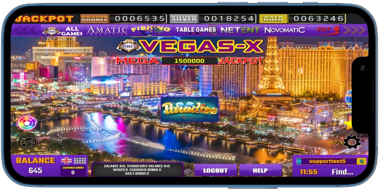 vegas x login
